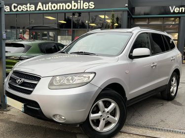 HYUNDAI SANTA FE II 2.2 CRDI 155 Cv 2WD 1ERE MAIN / INTERIEUR CUIR 50 100 Kms - GARANTIE 1 AN