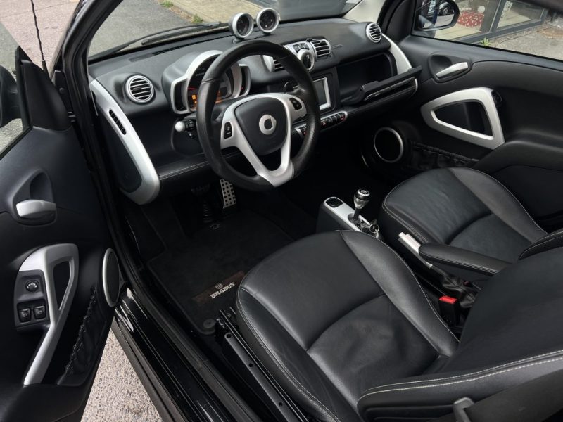 SMART FORTWO COUPE II PHASE 2 BRABUS 1.2 TURBO 102 Cv - PROBLEME POMMEAU VITESSE / 35 600 Kms