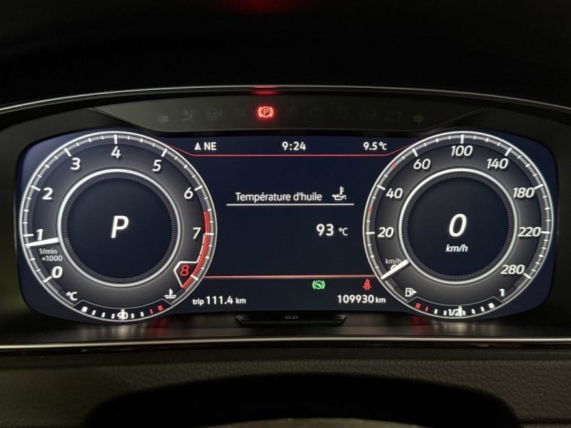 VOLKSWAGEN GOLF 7 2.0 TSI 245 GTI PERFORMANCE DSG7 - TOIT OUVRANT - SIEGES CHAUFFANTS 