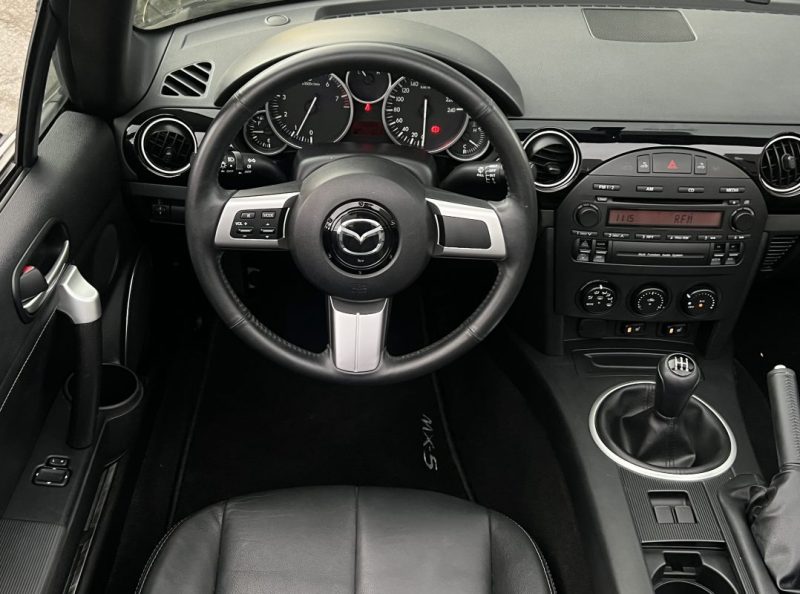 MAZDA MX-5 III ROADSTER / CABRIOLET 1.8 i 126 Cv 1ERE MAIN PACK ELEGANCE CUIR 39 100km - Garantie1an