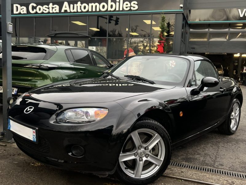 MAZDA MX-5 III ROADSTER / CABRIOLET 1.8 i 126 Cv 1ERE MAIN PACK ELEGANCE CUIR 39 100km - Garantie1an