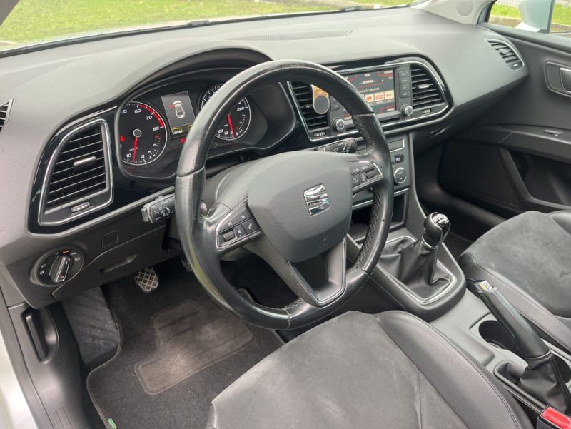 SEAT LEON  1.2L TSI 110 PREMIUM, TOIT OUVRANT, CUIR-ALCANTARA 2015