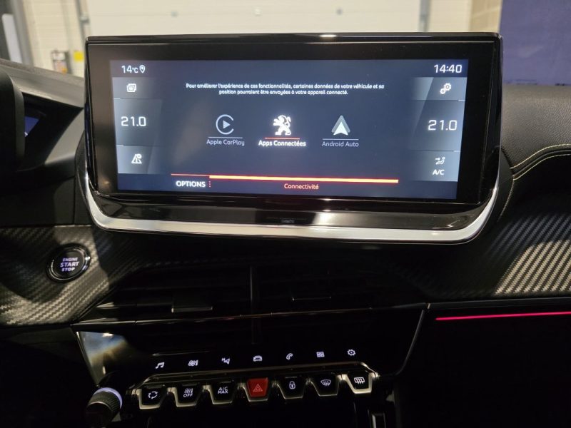 PEUGEOT 208 1.2 PURETECH 100 GT-LINE / 1ERE MAIN / SUIVI PEUGEOT