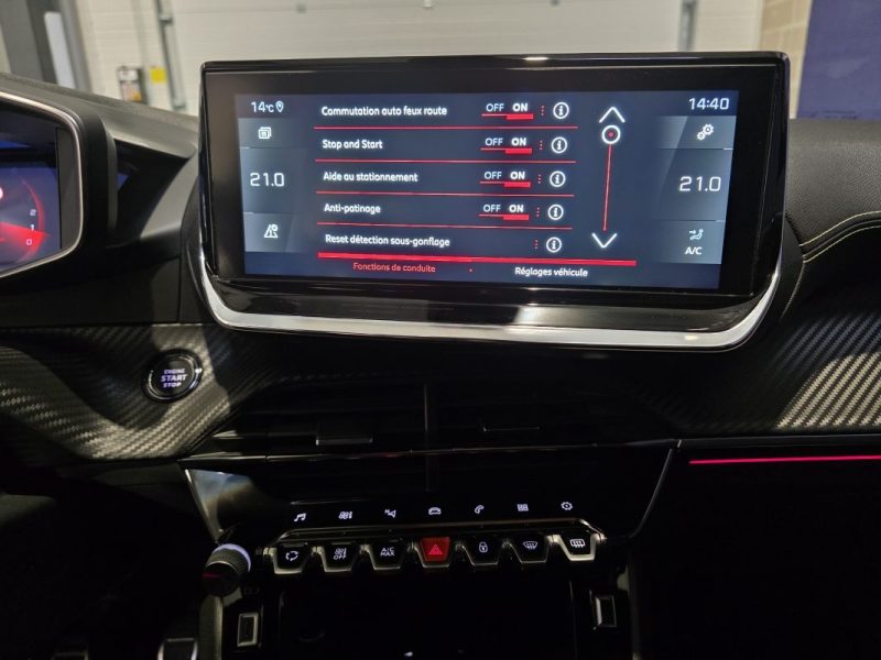 PEUGEOT 208 1.2 PURETECH 100 GT-LINE / 1ERE MAIN / SUIVI PEUGEOT