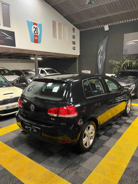 VOLKSWAGEN Golf 6 1.4 TSI DSG 122 Ch (CAMÉRA DE RECUL, CLIMATISATION, BLUETOOTH ) 
