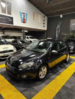 VOLKSWAGEN Golf 6 1.4 TSI DSG 122 Ch (CAMÉRA DE RECUL, CLIMATISATION, BLUETOOTH ) 
