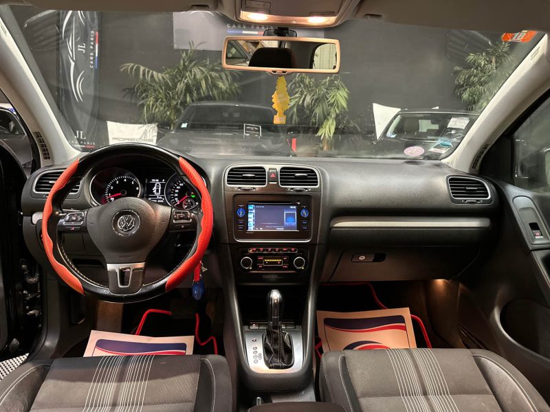 VOLKSWAGEN Golf 6 1.4 TSI DSG 122 Ch (CAMÉRA DE RECUL, CLIMATISATION, BLUETOOTH ) 