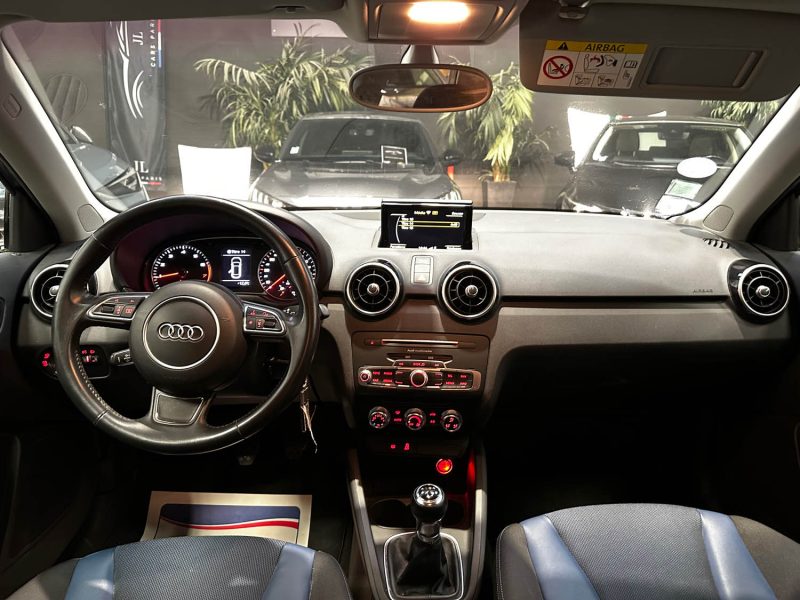 MAGNIFIQUE AUDI A1 1.0 TFSI 95 CH (PREMIÈRE MAIN, SUIVI D’ENTRETIEN, BLUETOOTH, CLIMATISATION)