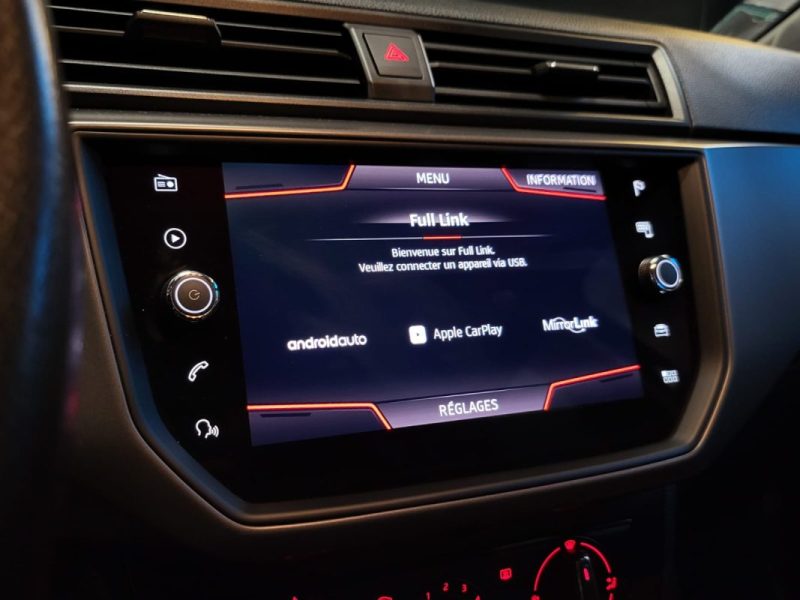 SEAT IBIZA 1.0 MPI 80cv URBAN BVM5 CARPLAY / GPS / RADARS DE RECUL