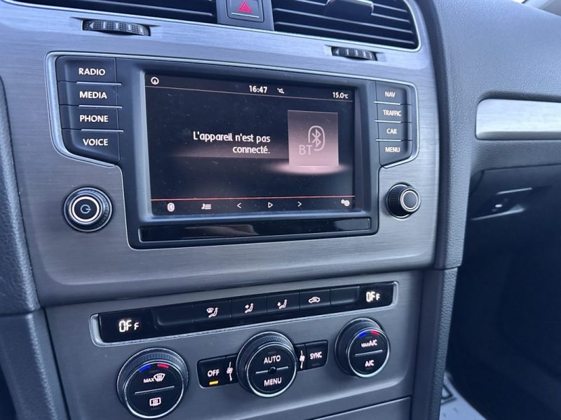 VOLKSWAGEN GOLF VII 1.6 TDI 110 CONFORTLINE DSG7