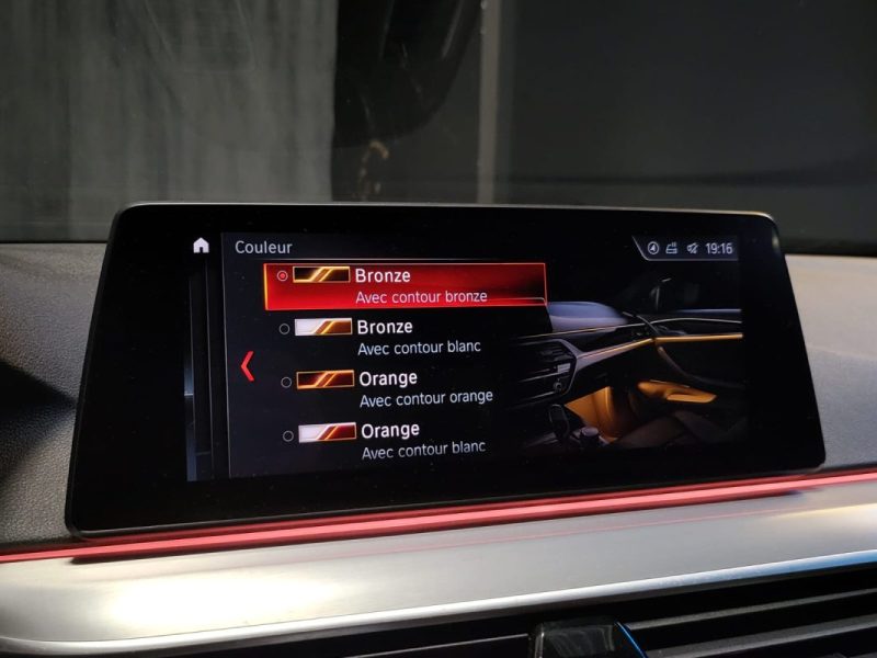 BMW SERIE 5 520i G30 184CV M SPORT STAGE 1 SHIFTECH TOIT OUVRANT / 360° / CARPLAY SUIVI BMW