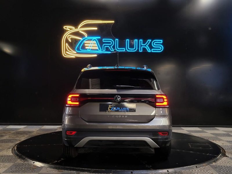 VOLKSWAGEN T-CROSS 1.0 TSI 110cv ACTIVE DSG7 ANGLES MORT / CAMERA / CARPLAY / KEYLESS