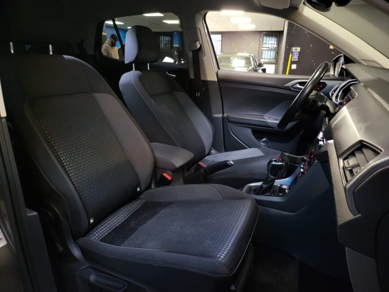 VOLKSWAGEN T-CROSS 1.0 TSI 110cv ACTIVE DSG7 ANGLES MORT / CAMERA / CARPLAY / KEYLESS