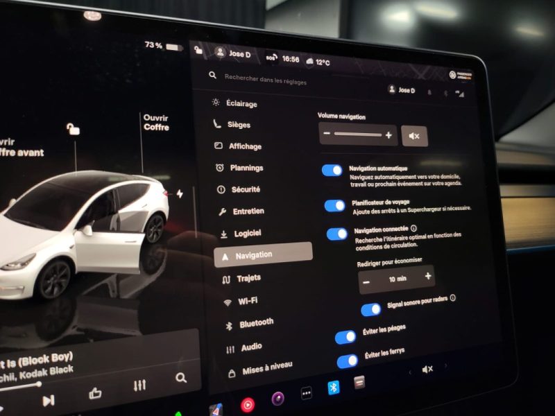 TESLA MODEL Y RWD LONG RANGE GRANDE AUTONOMIE PROPULSION 1ER MAIN 2024