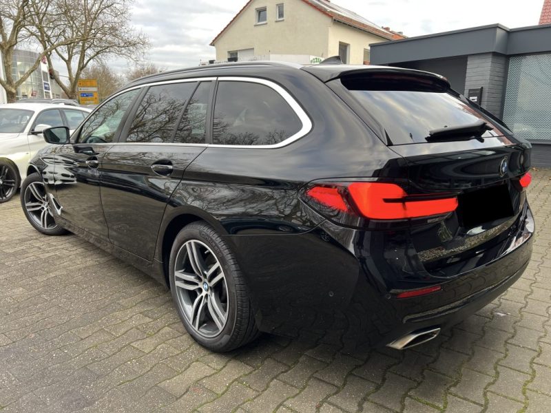 BMW SERIE 5 G31 TOURING 520D Model 2021 190 LUXURY BVA8*LIVE COCKPIT*CAMERA*CUIR* 