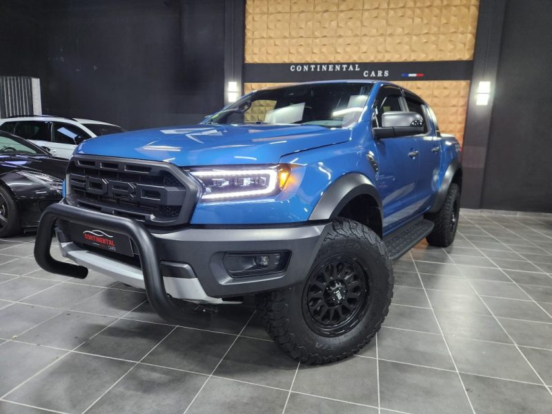 FORD RAPTOR 2.0 ECOBLUE 213 DOUBLE CABINE BVA*PAS DE MALUS*GPS*CAMERA*