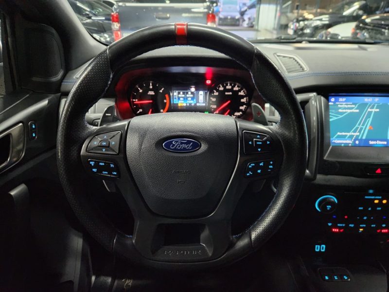 FORD RAPTOR 2.0 ECOBLUE 213 DOUBLE CABINE BVA*PAS DE MALUS*GPS*CAMERA*