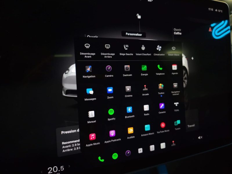 TESLA MODEL Y STANDARD RANGE PROPULSION 60KWH 299CV RWD / ATTELAGE + AUTOPILOT + TOIT PANORAMIQUE /