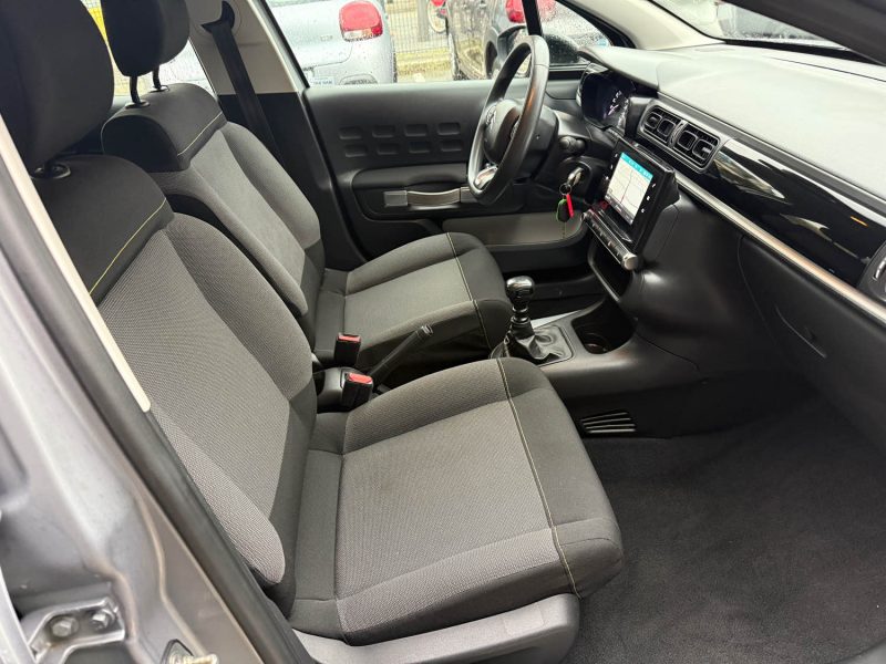 CITROEN C3 III (2) BLUEHDI 100cv FEEL BUSINESS S&S BVM6 - CARPLAY - GPS - 63.000kms