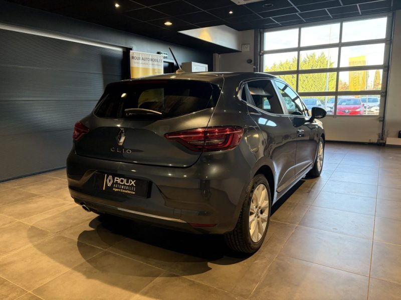 RENAULT CLIO 5 1.0 TCE 100 INTENS - SUIVI COMPLET - 4 ROUES NEIGE - CAMERA - MAINS LIBRES - FULL LED  2020