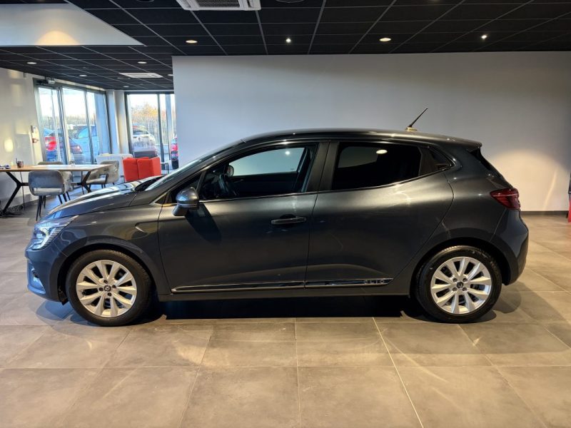 RENAULT CLIO 5 1.0 TCE 100 INTENS - SUIVI COMPLET - 4 ROUES NEIGE - CAMERA - MAINS LIBRES - FULL LED  2020