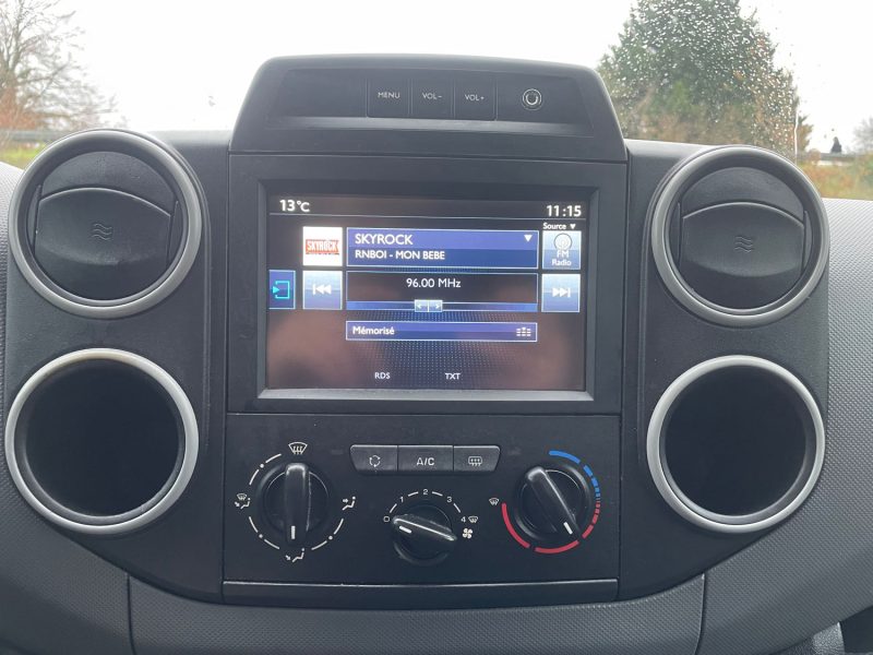 PEUGEOT PARTNER 2 120 L1 1.6 BLUE HDI 75 PACK CLIM 2017