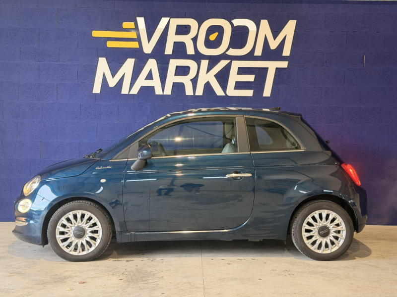 FIAT 500 DOLCE VITA - PHASE 2 - 1.0i HYBRID ESSENCE - 71ch - toit panoramique - 2021 - 57 000 KM 