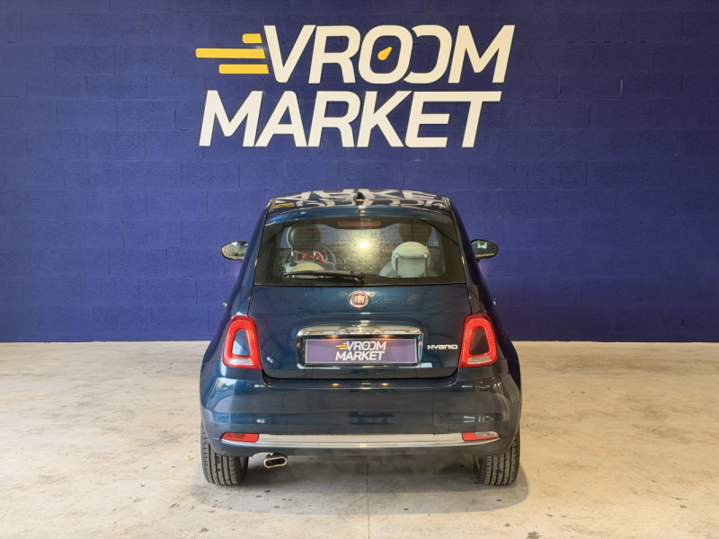 FIAT 500 DOLCE VITA - PHASE 2 - 1.0i HYBRID ESSENCE - 71ch - toit panoramique - 2021 - 57 000 KM 