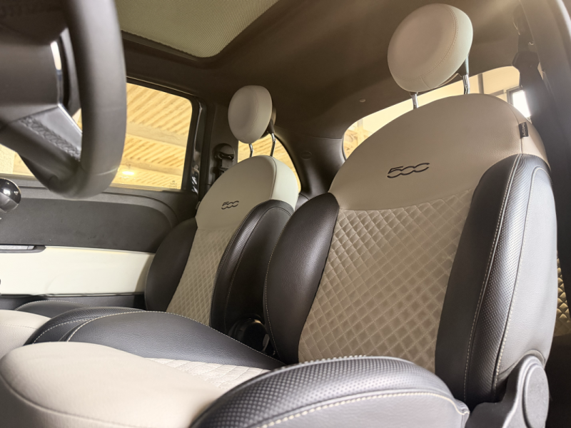 FIAT 500 DOLCE VITA - PHASE 2 - 1.0i HYBRID ESSENCE - 71ch - toit panoramique - 2021 - 57 000 KM 