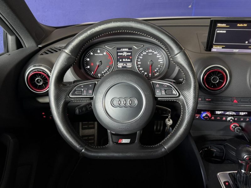 AUDI A3  1.8 TFSI 180 CV - BVA - S LINE - 170.500KM - 2013 