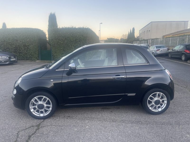 FIAT 500 LOUNGE 1.4i 100CV TOIT PANO CT OK CLIM GARANTIE 