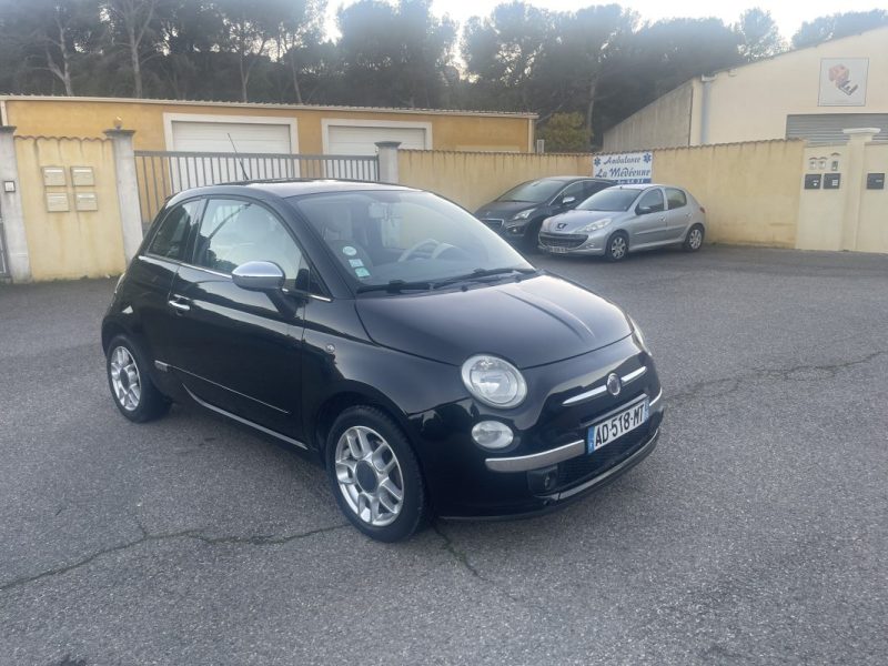 FIAT 500 LOUNGE 1.4i 100CV TOIT PANO CT OK CLIM GARANTIE 