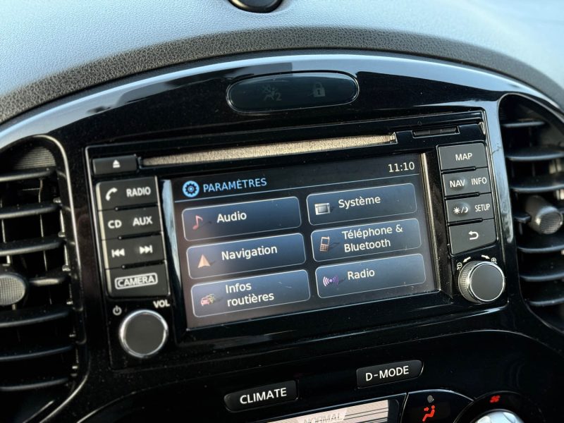 NISSAN JUKE 1.2 DIG-T 115ch ACENTA – 1ère Main – GPS – Caméra Recul – Clim Auto – Révisé & Garantie