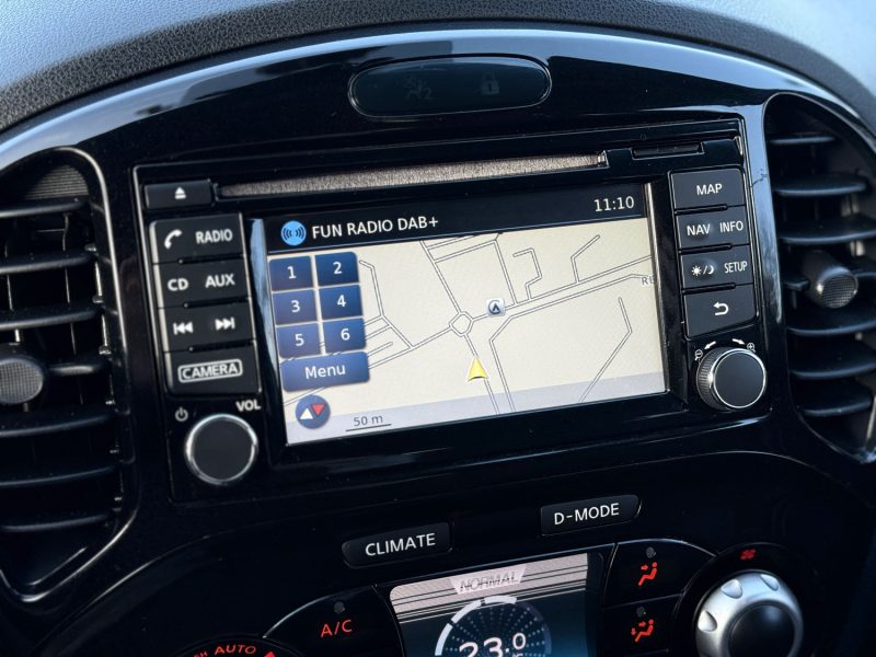 NISSAN JUKE 1.2 DIG-T 115ch ACENTA – 1ère Main – GPS – Caméra Recul – Clim Auto – Révisé & Garantie