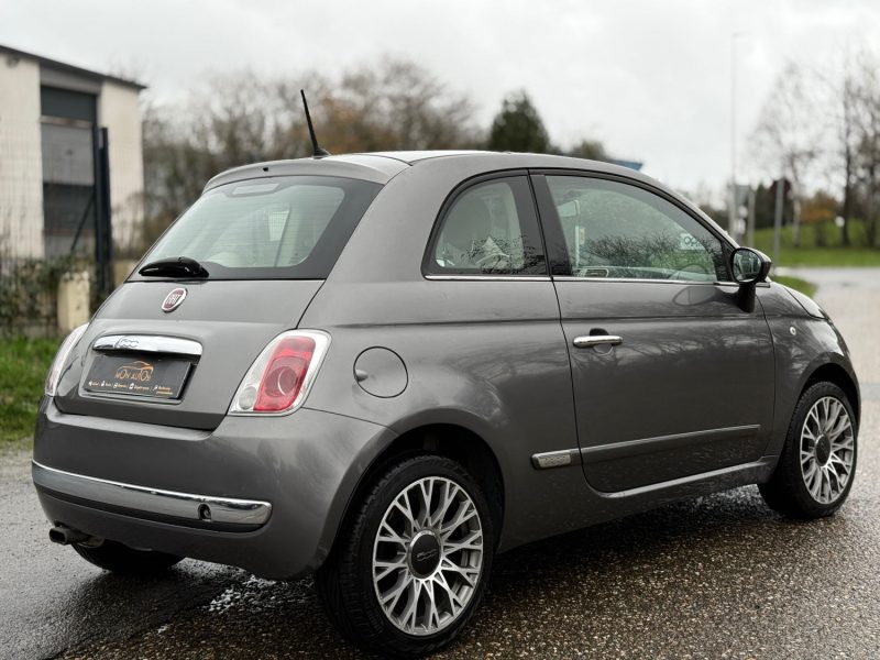 FIAT 500 1.2 69ch Lounge DUALOGIC – Toit Panoramique – Boîte Auto – Clim Auto – Révisée & Garantie