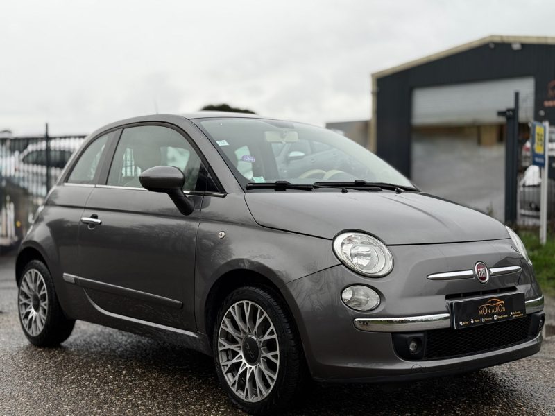 FIAT 500 1.2 69ch Lounge DUALOGIC – Toit Panoramique – Boîte Auto – Clim Auto – Révisée & Garantie