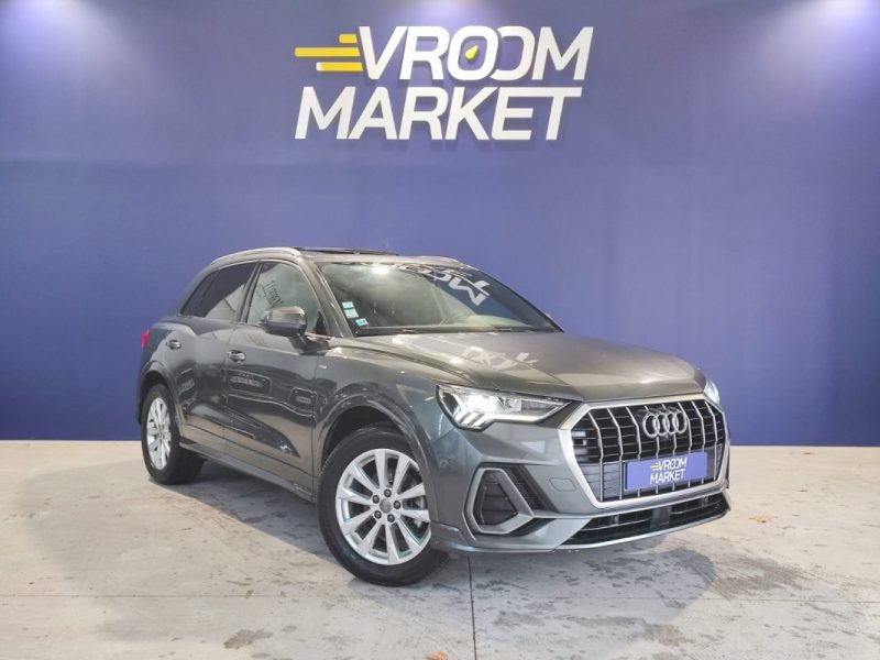 AUDI Q3 35 TFSI 150CH S-LINE S TRONIC 7 /TOIT OUVRANT/KEYLESS ACCESS/CAMERA 360/S-LINE/CARPLAY/