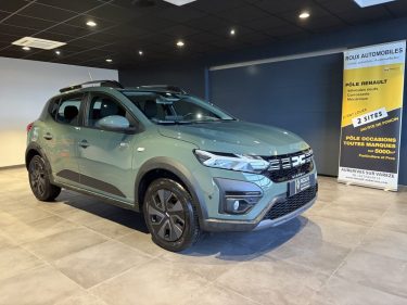 DACIA SANDERO ECO-G 100 STEPWAY EXPRESSION-CAMERA RECUL-RADARS AR/AV-CLIMATISATION REGULEE 2025