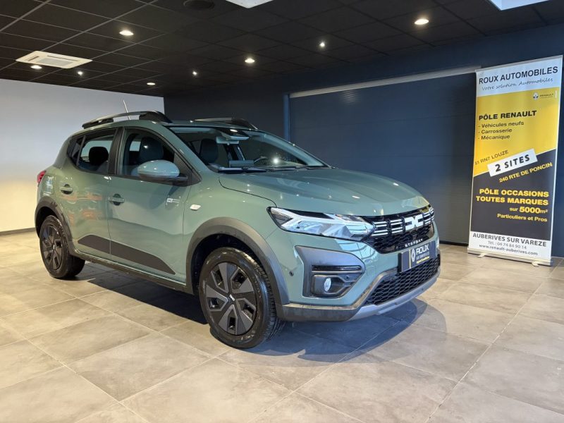 DACIA SANDERO ECO-G 100 STEPWAY EXPRESSION-CAMERA RECUL-RADARS AR/AV-CLIMATISATION REGULEE 2025