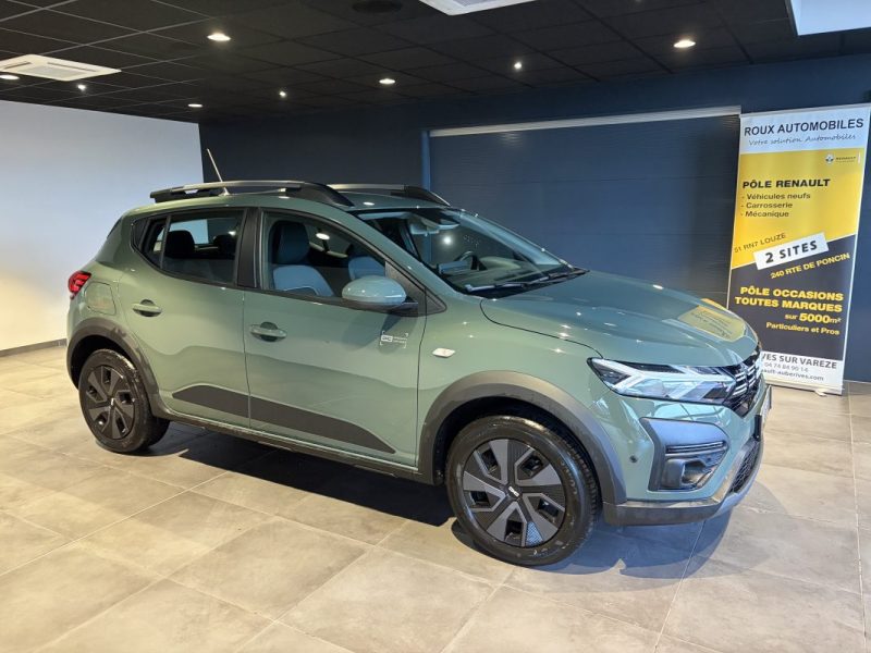DACIA SANDERO ECO-G 100 STEPWAY EXPRESSION-CAMERA RECUL-RADARS AR/AV-CLIMATISATION REGULEE 2025