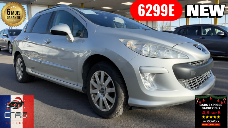 PEUGEOT 308 SW 1.6 AUTOMATIQUE 1ER MAIN GARANTIE 6MOIS