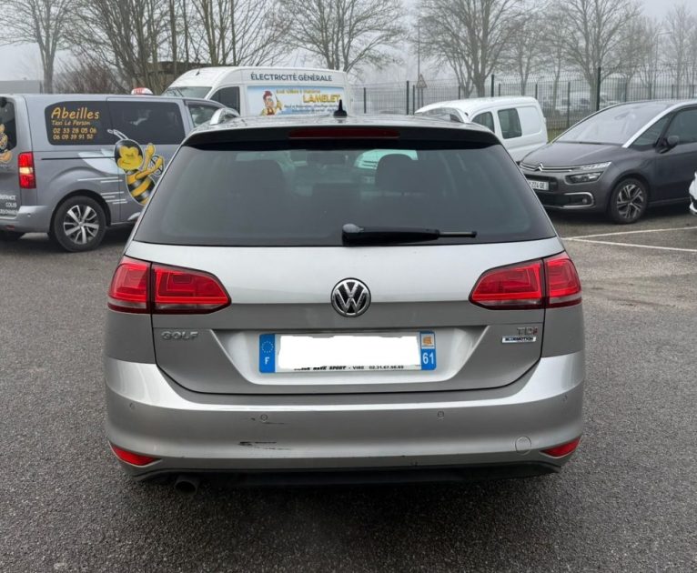VOLKSWAGEN GOLF VII SW 1.6 TDI 105CH TOIT PANO BLUEMOTION TECHNOLOGY FAP CUP 4MOTION 2015