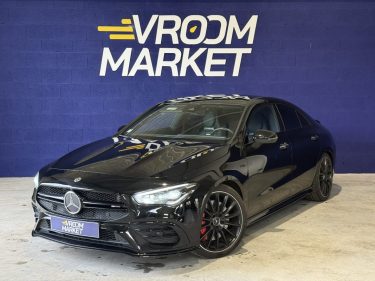 MERCEDES BENZ AMG CLA 35 7G-DCT AMG 4MATIC SPORT PLUS/ CARPLAY/ CAMERA/ SIEGE ÉLECTRIQUE, CHAUFFANTS/ TOIT OUVRANT  2022