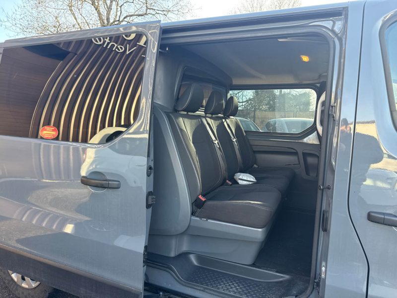 RENAULT TRAFIC L2H1 2.0 DCI 145CH ENERGY CABINE APPROFONDIE GRAND CONFORT EDC E6 5 (MOTEUR 29 000 KMS)  