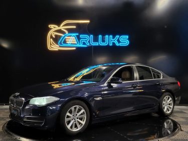 BMW SERIE 5 530D 3.0 258CH LUXURY 258CV BVA / SIEGES CUIR ELECTRIQUE + APPLE CARPLAY / 