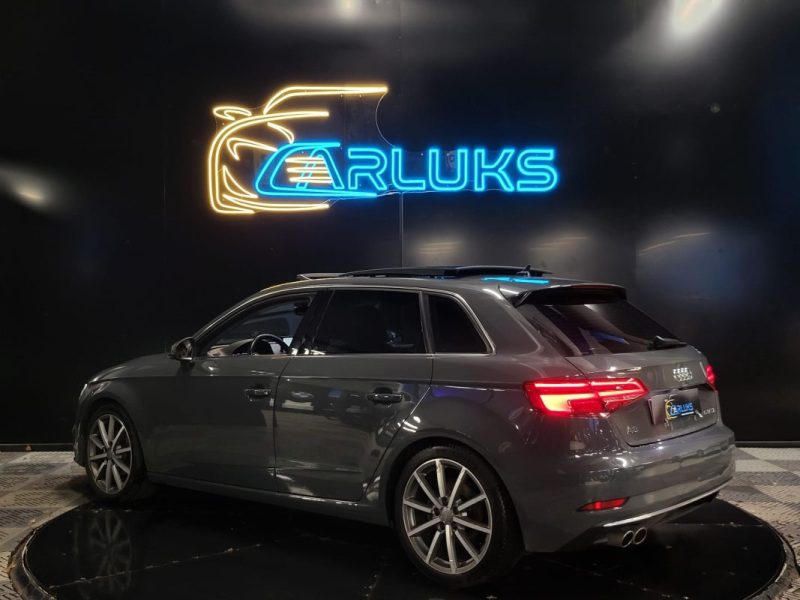 AUDI A3 SPORTBACK 35 TFSI 150CH S TRONIC 7 DESIGN LUXE / TOIT OUVRANT + SIEGES CHAUFFANT + VOLANT MEPLAT /