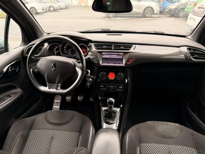 CITROEN DS3 1.6 E-HDI 110CH Airdream Sport Chic - Distribution et entretien OK - Garantie 12 mois 