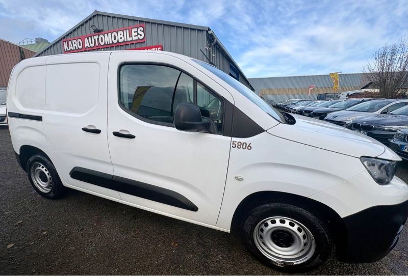 PEUGEOT PARTNER 3 1.5 BLUEHDI 75CH TVA 2020