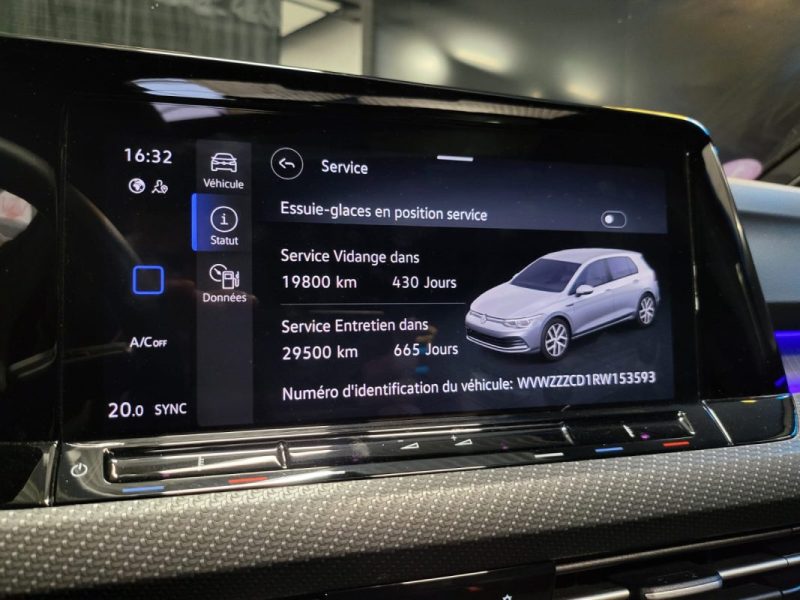 VOLKSWAGEN GOLF 1.5 E-TSI 150 R-LINE / TOIT OUVRANT / ECLAIRAGE D'AMBIANCE / HARMAN & KARDON / APPLE