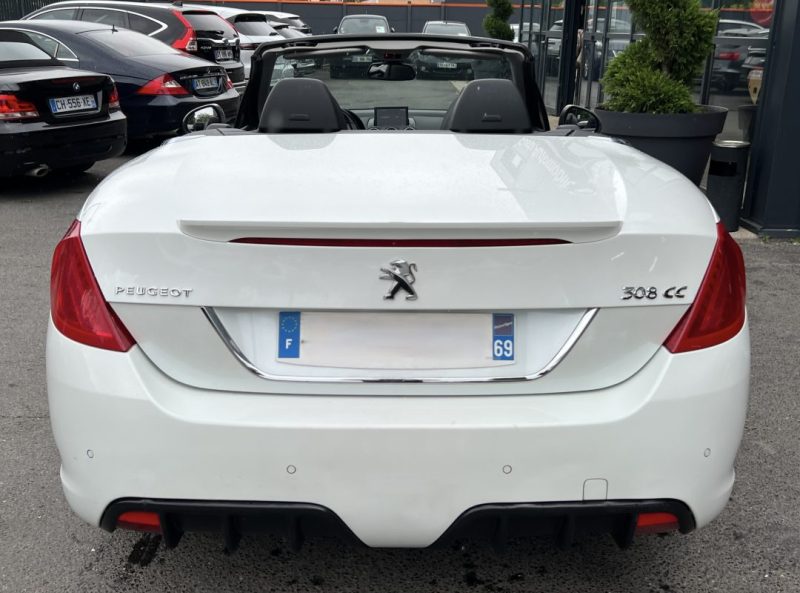 PEUGEOT 308 CC CABRIOLET PHASE 2 FELINE 2.0 HDI 160 Cv 62 300 Kms CUIR GPS XENONS - GARANTIE 1 AN